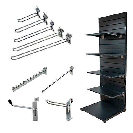Slatwall Haken - 6-6